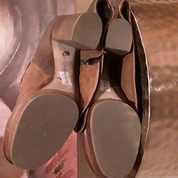 Vic Matie Italian leather platform boots - Picture 6 of 7